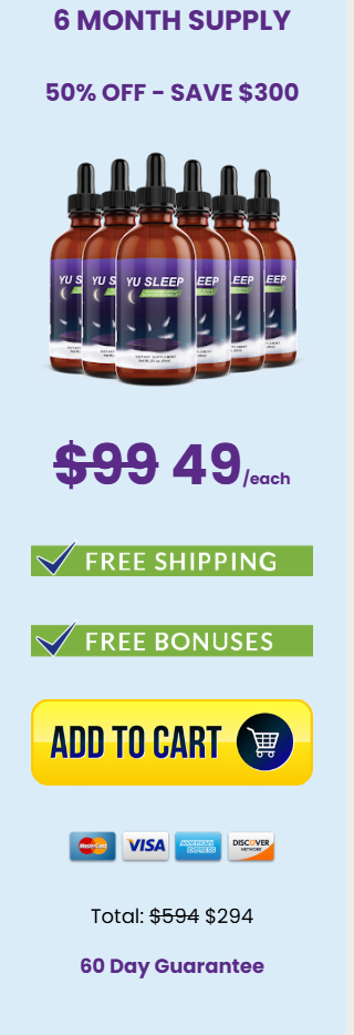 Yu Sleep six month supply